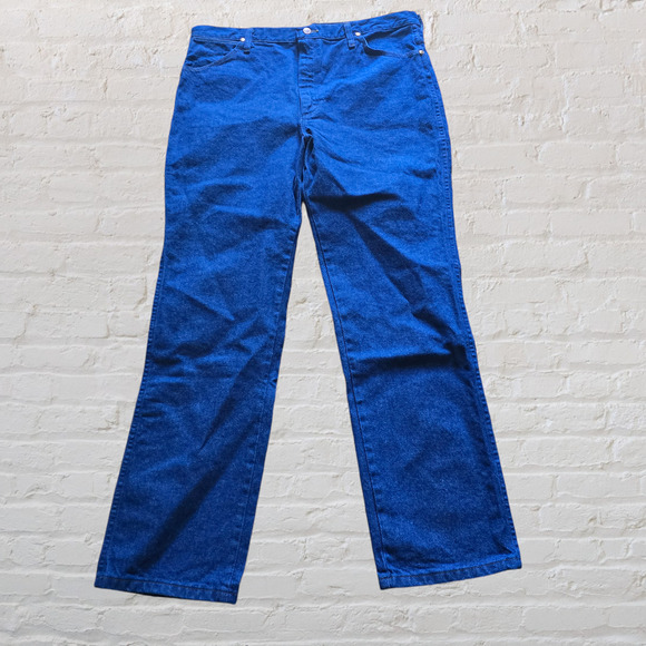 NWT, Vintage Wrangler Deadstock Men’s Slim Cut Cowboy Cut Jeans, Size 38/32 - Picture 1 of 9